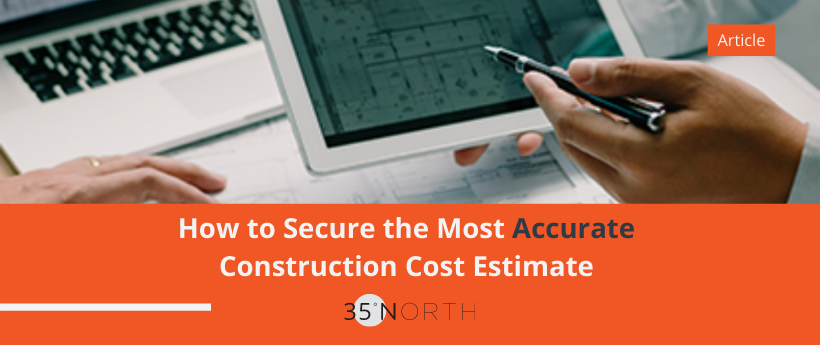 How to secure the most accurate cost estimate graphic