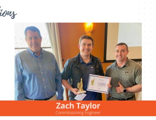 Zachary Taylor Receives Prestigious Thumbs Up Award